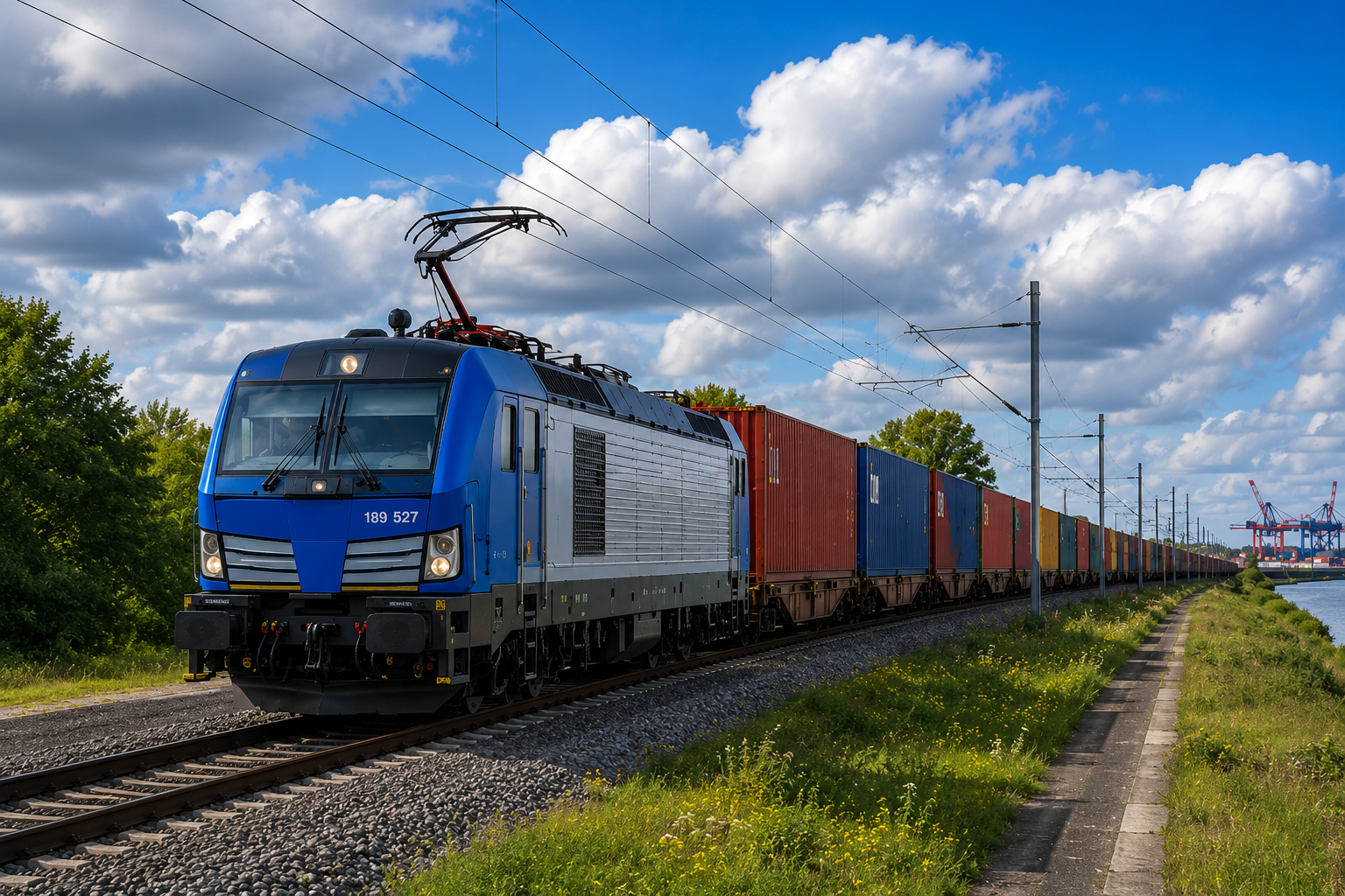 Schienengütertransporte Eco Containertrans